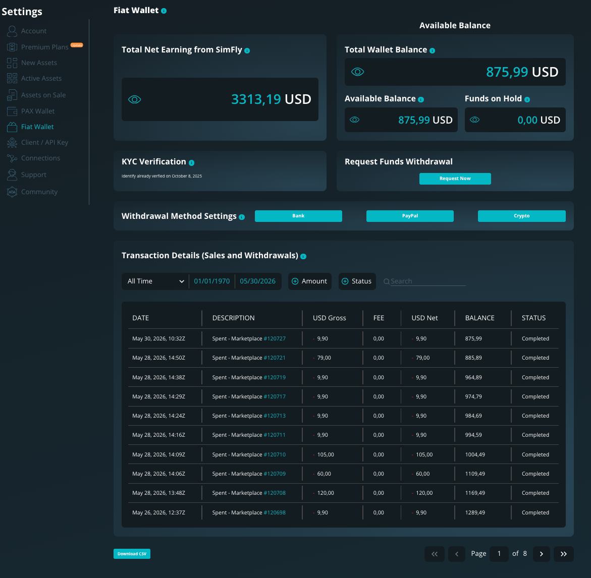Fiat Wallet 