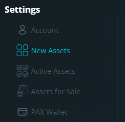 New Asset