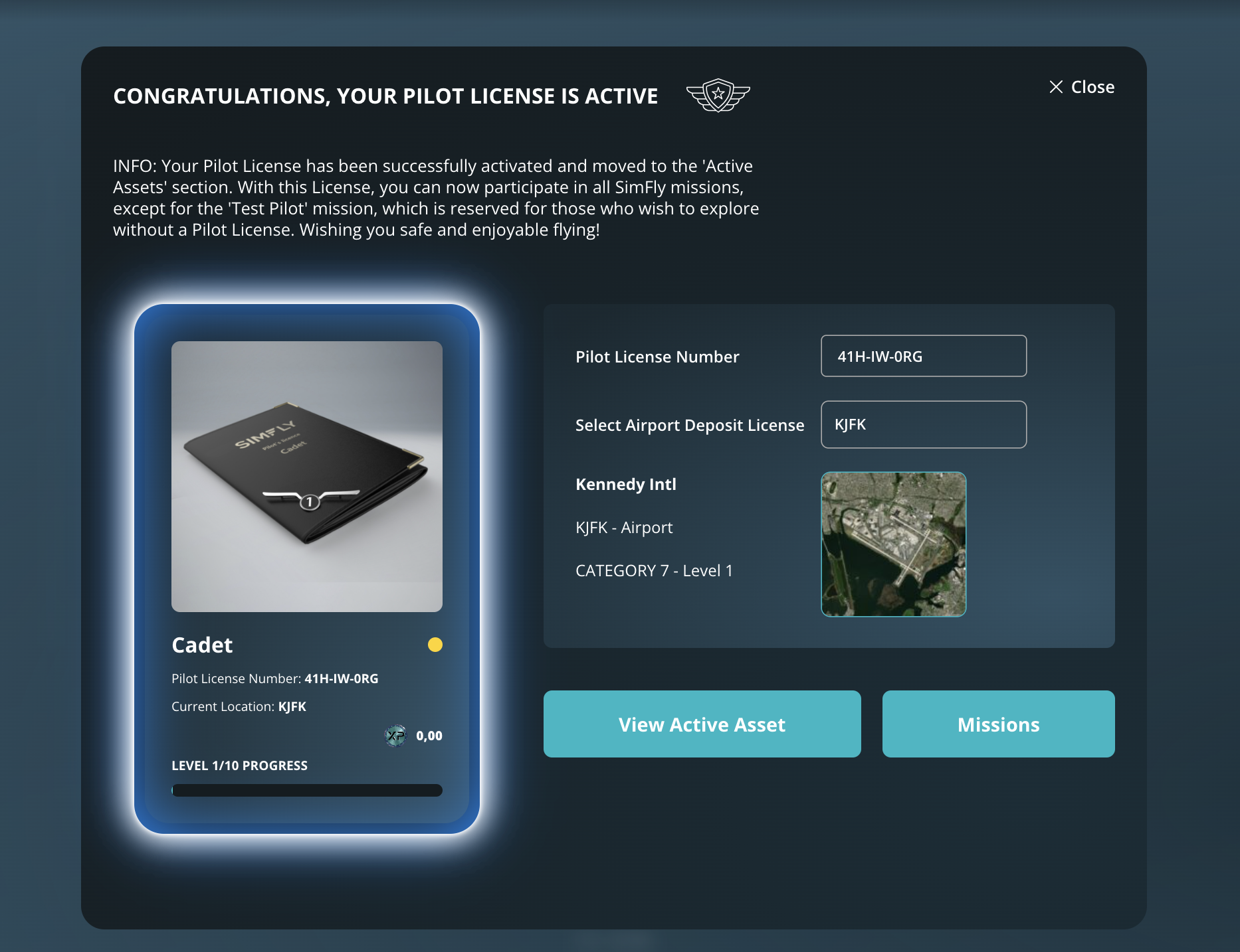 New Assets – SimFly